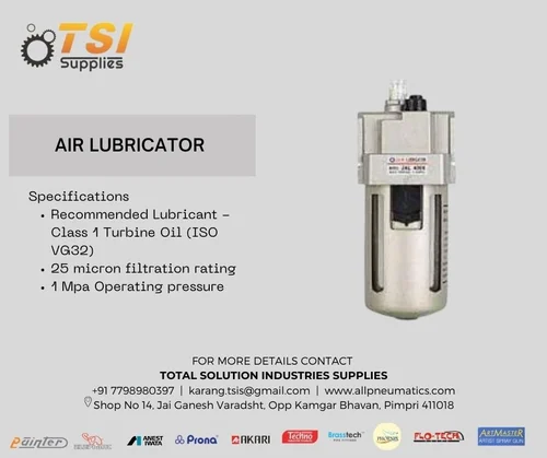 10 Bar Automatic Single Air Lubricator