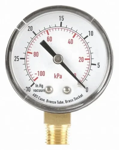 1.5 inch / 40 mm Vacuum Gauges, -1 to 0 bar(-15 to 0 psi)
