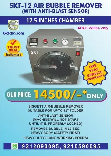2 Baba Air Bubble Remover Machine