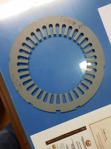 210 Cold Rolled Sheet AC Stamping Parts, Round, 0.5 MM