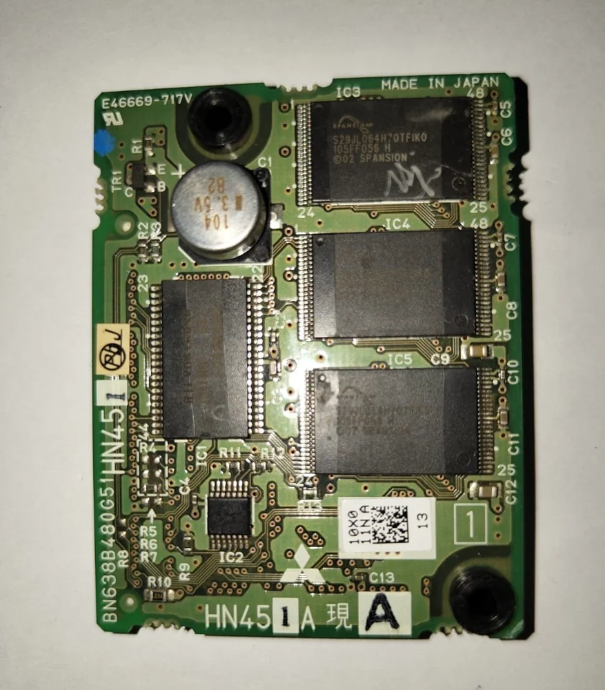 240 V Mitsubishi HN451 A CNC Board