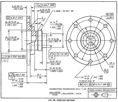 2D Mechanical Drafting Services