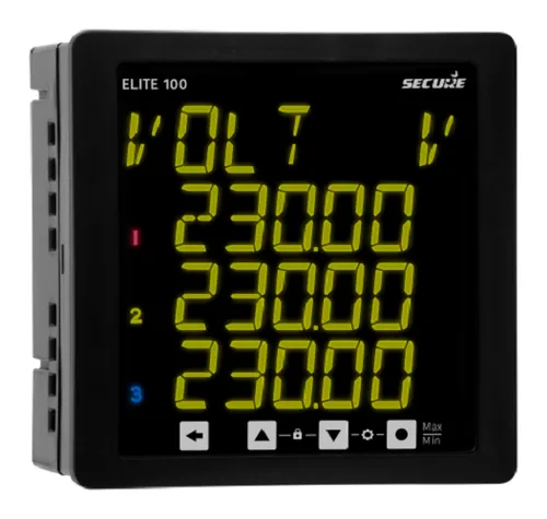 3 Phase Lcd Secure make Multifunction Meter