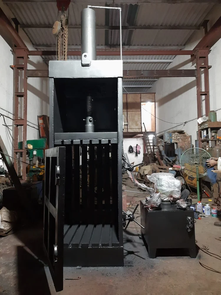 30-60 ton 10 HP Paper Baling Press Machine, Model 