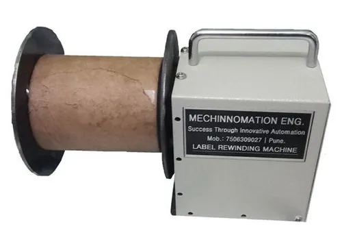 40W Mild Steel Label Winding Machine, For Insuatri