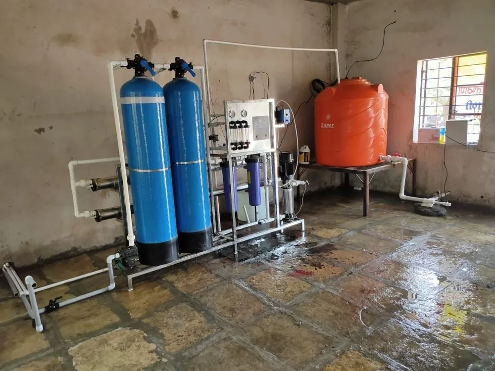 500 Lph Reverse Osmosis Plant, For Commercial, FRP