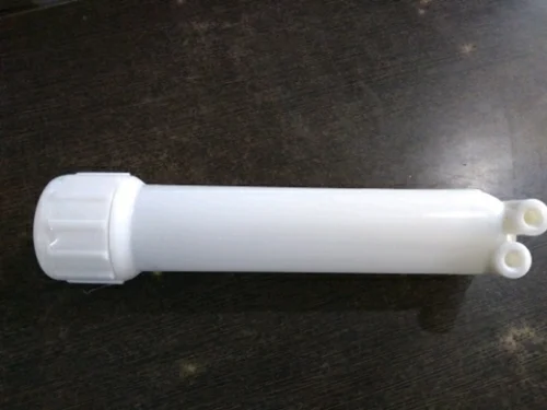 500 LPH White Plastic Membrane Housing, Size/Dimen