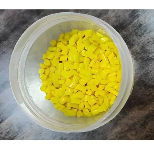 5mm Lemon Yellow ABS Plastic Granules