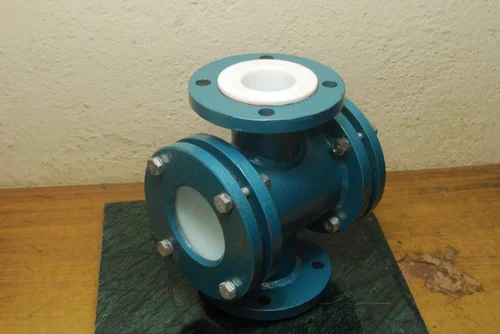 6 kg/Cm2 Ptfe Lined Double Window Sight Flow Indicator