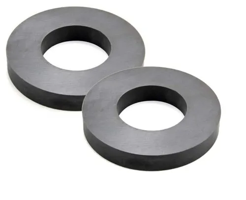 72 O.D. x 30 I.D. mm Ferrite Ceramic Ring Magnet, Thickness: 10 mm, Y 28