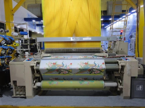 Airjet with 5376 Hook Electronic Jacquard, Packagi