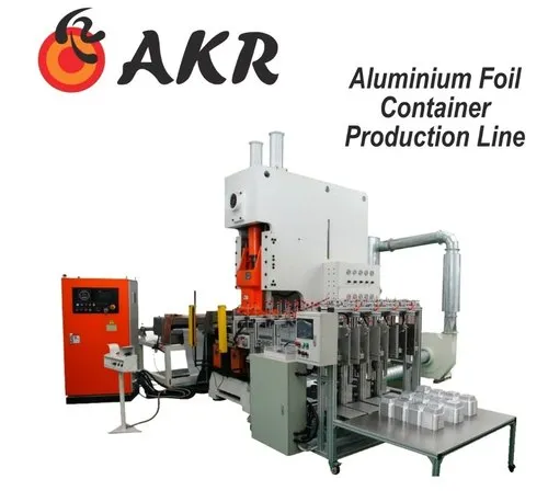 AKR Aluminium Foil Container Machine
