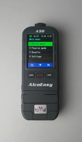 Alcohol Breathing Analyzer