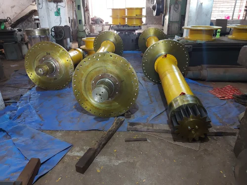 Alloy Steel Slew Drive Assembly (Extended Shaft As