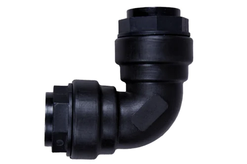 Aluminium 90 degree 20mm Equal Elbow