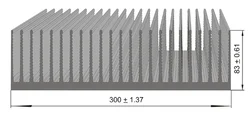 Aluminium Extrusion Heat Sinks