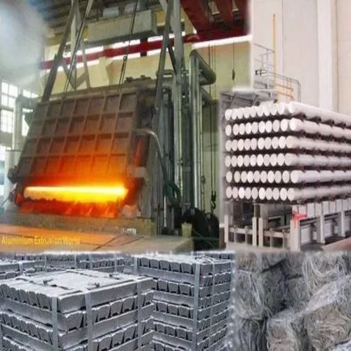 Aluminium Gas Iron Melting Furnace, Material Loadi