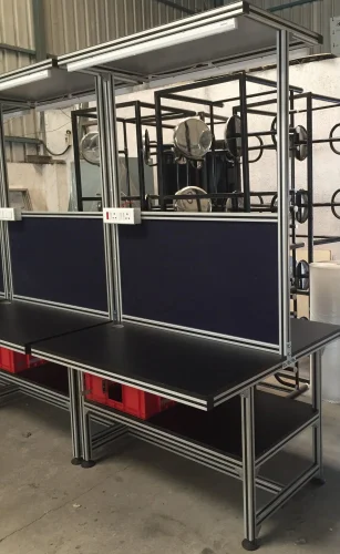 Aluminum Aluminium white Pcb Assembly Workstation