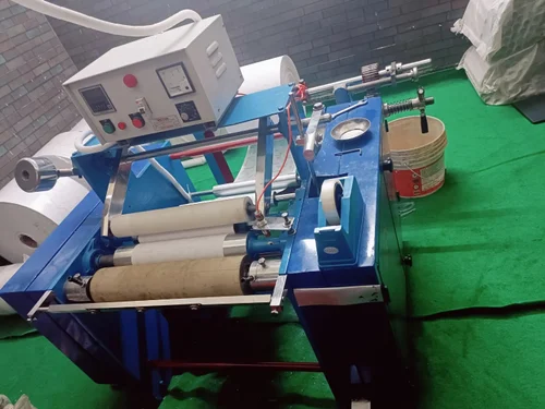 Aluminum Foil Rewinding Machine With Butter Paper 
