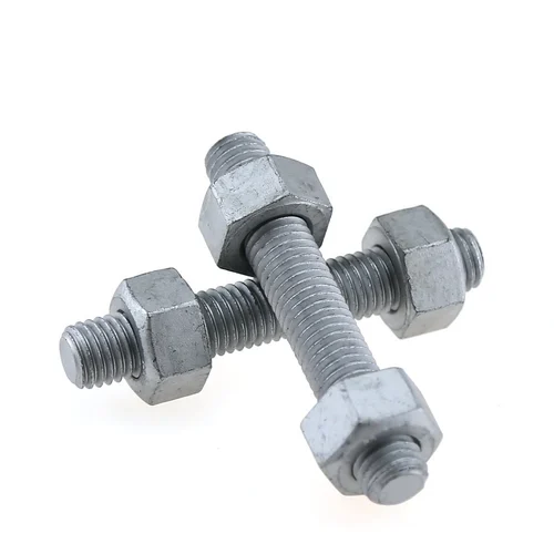 Astm A153 Round HDG Stud Bolt, Grade: B7M, Size: 1/2 Inch
