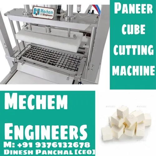 Automatic Paneer Cube Cutting Machine