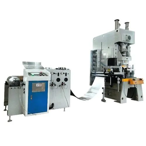 Automatic Single Phase Aluminium Foil Container Ma