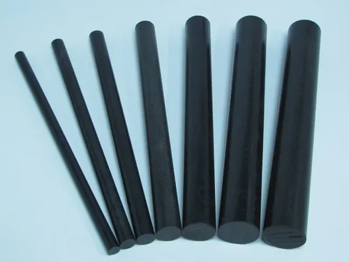 Black And White ABS ROD, 6 mm, 100 mm
