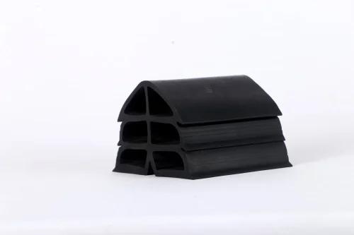 Black Concrete Rubber Expansion Profile
