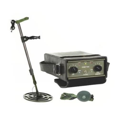 Black Deep Search Metal Detector
