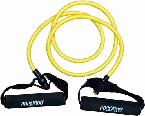 Black PVC Cockatoo Toning Tube, For Fitness Equipments