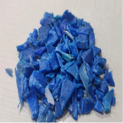 Blue First Grinded Hdpe Drum Scrap