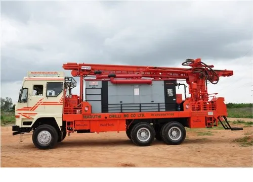 BOREWELL DRILLING RIG, For WATER WELL, Model Name/