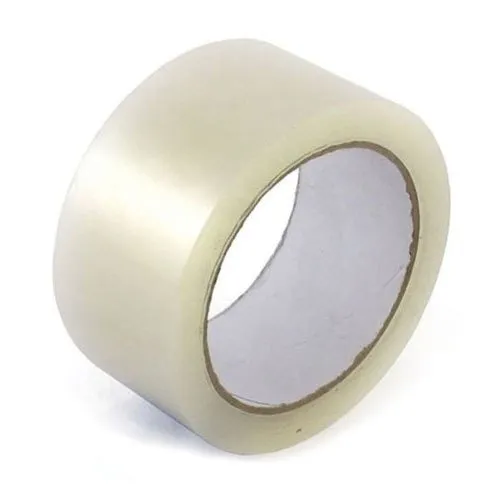 Box Plain Self Adhesive Bopp Tape, Thickness: 38 M