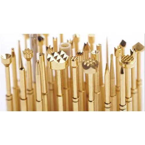 Brass Gold Pogo Pin Probe, Voltage:230v, Packaging Type: Box