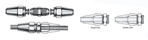 Brassomatic 45 degree petroleum fittings