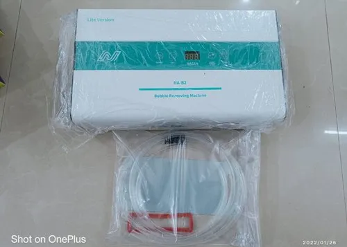 Bubble Removing Machine