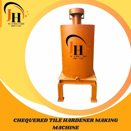 Chequered Tiles Hardener Making Machine