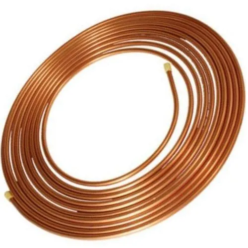Coil Pan India Copper Tube, Size: 0-1