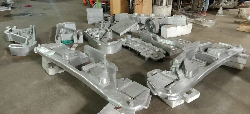 Color Coated Aluminium Aluminum Railway Casting Pattern