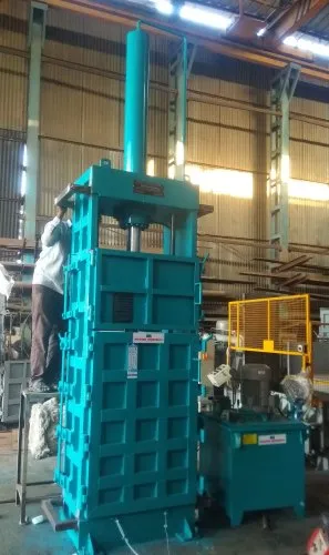 Cotton Baling Press, 10 HP, Size: 900 X 600 X 1200