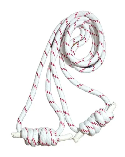 Cotton White Iyengar Yoga Wall Rope