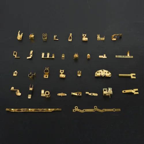 Cutting Material Brass Sheet Metal Components