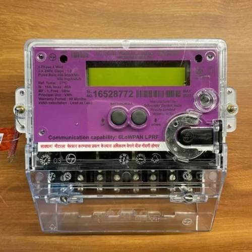Dc Three Phase Genus AC MSEB Electric Meter, Model Name