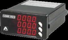 Digital 3 - Phase AC Current Meter with 3 Displays
