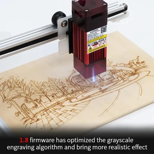 Diode Aluminum Profile+Acrylic Aufero Lu2-4 Sf Laser Engraving Machine