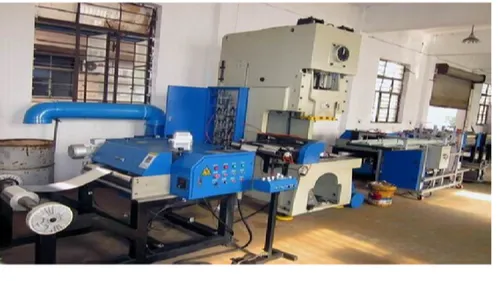 Double Cavity Fully Automatic Aluminium Foil Conta