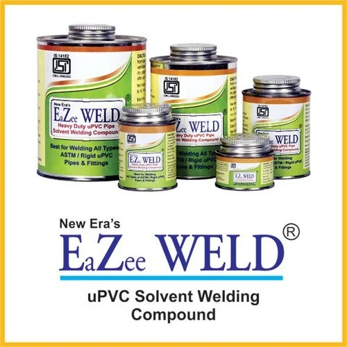 Eazee Weld uPVC Solvent Compound, 50ML to 1 Ltr, Tin Can