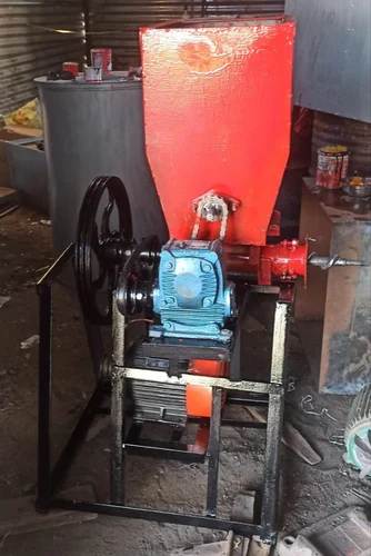 Electric Fix Mild Steel Charcoal Briquette Machine