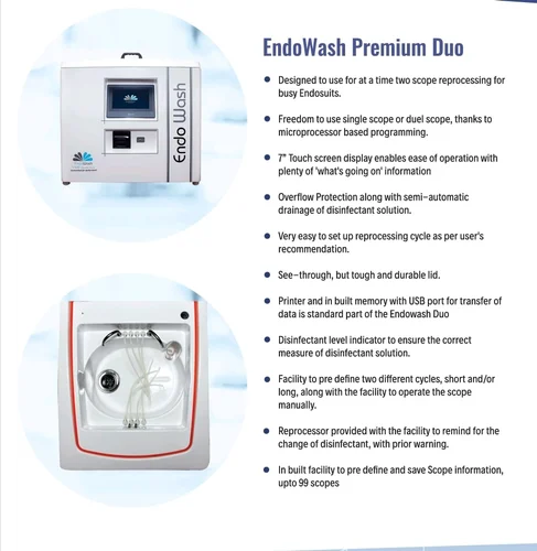 Endoscopy Washer Disinfector, Capacity: 10 kg, Fro