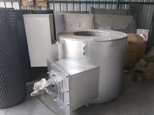 Fix Gas Fired Crucible Melting Furnace, 100-500kg